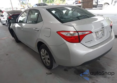 2016 Toyota Corolla Le from USA, damaged, VIN 2T1BURHE1GC578593